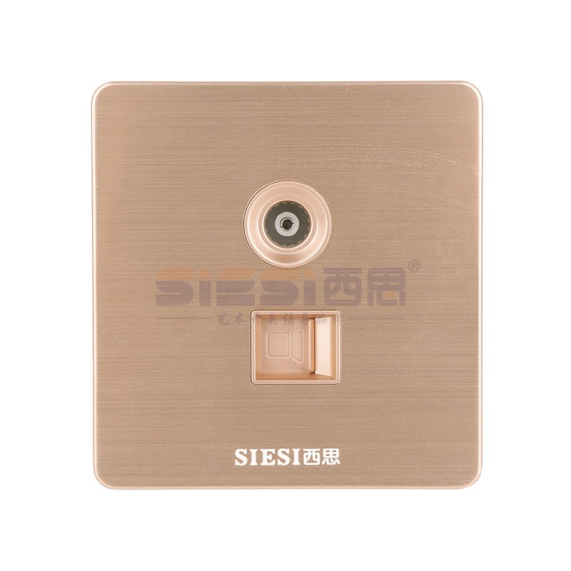 一位电视、、电脑插座