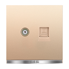 一位电视电脑插座