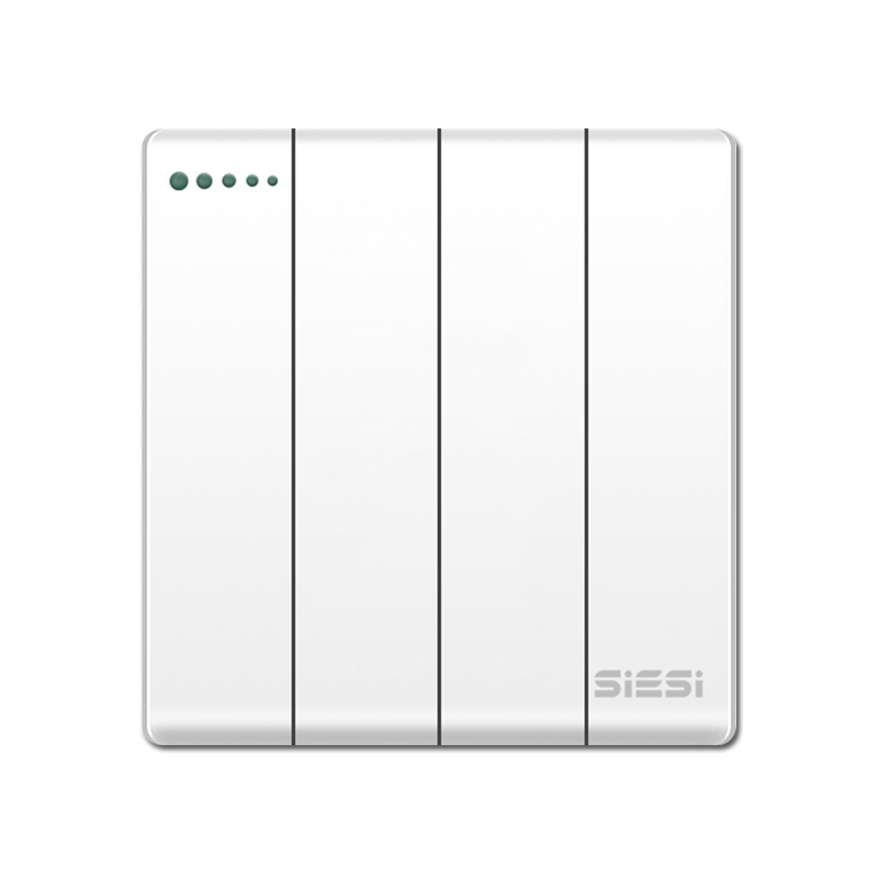 10A 四位单/双控开关